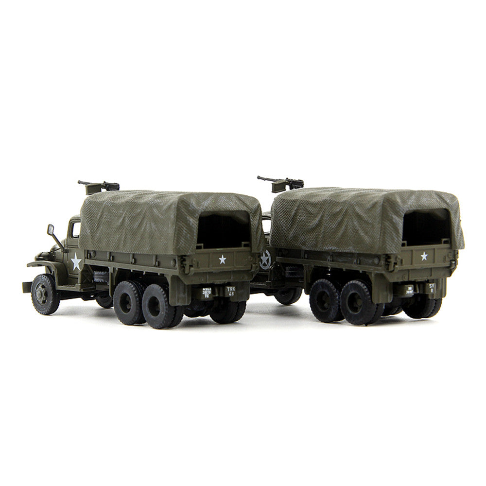 1/72 scale diecast CCKW-353 military truck model