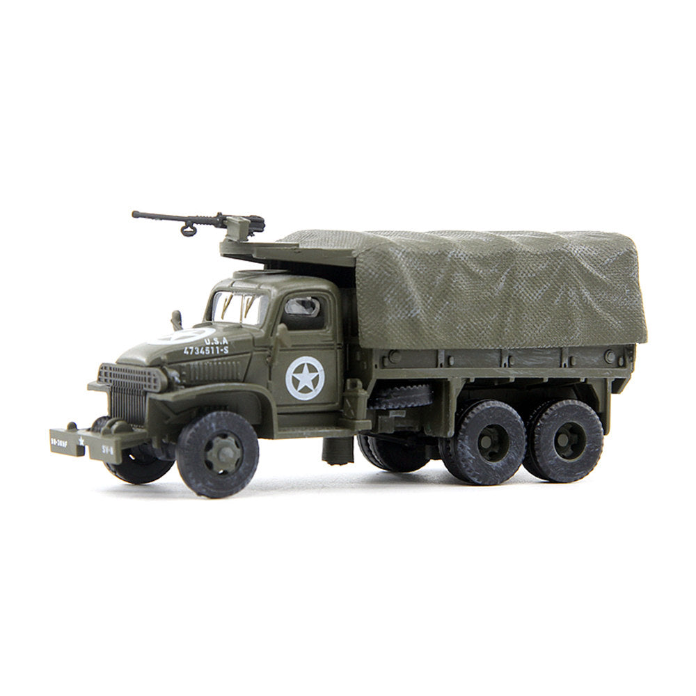 1/72 scale diecast CCKW-353 military truck model