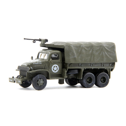 1/72 scale diecast CCKW-353 military truck model