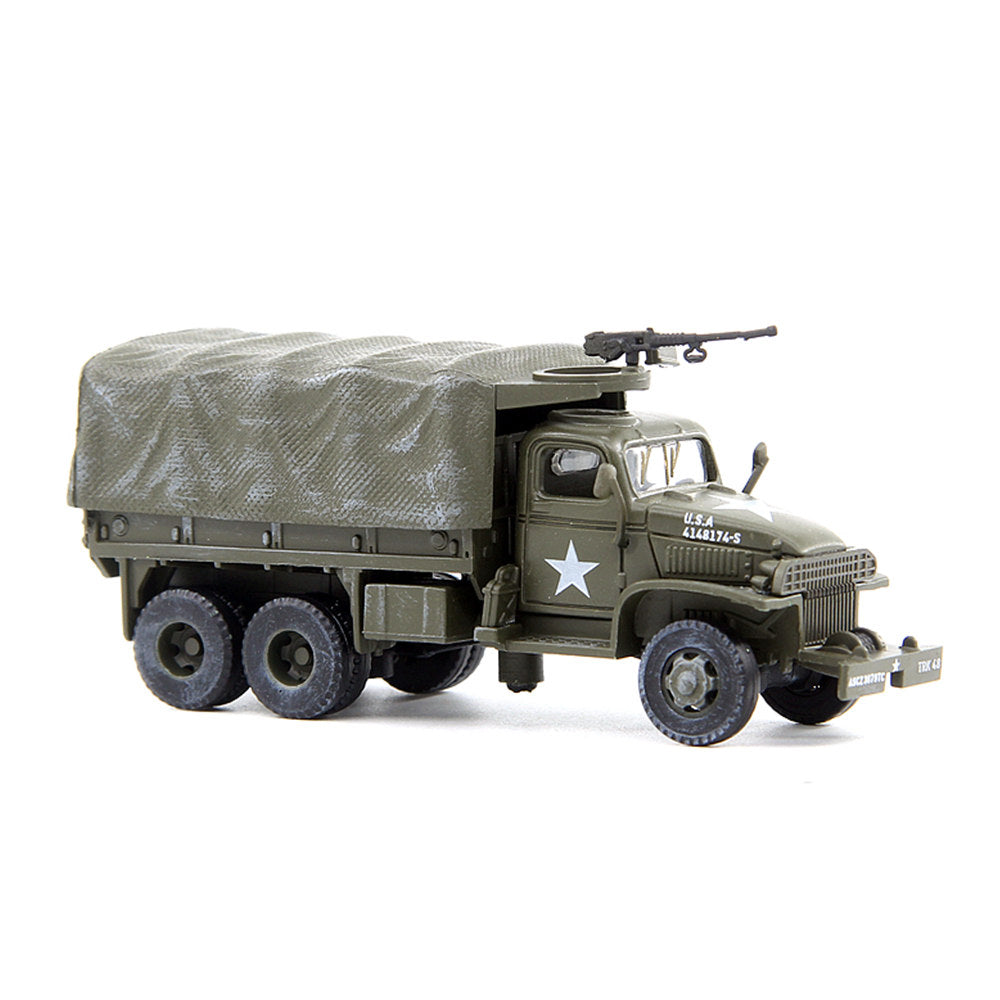 1/72 scale diecast CCKW-353 military truck model