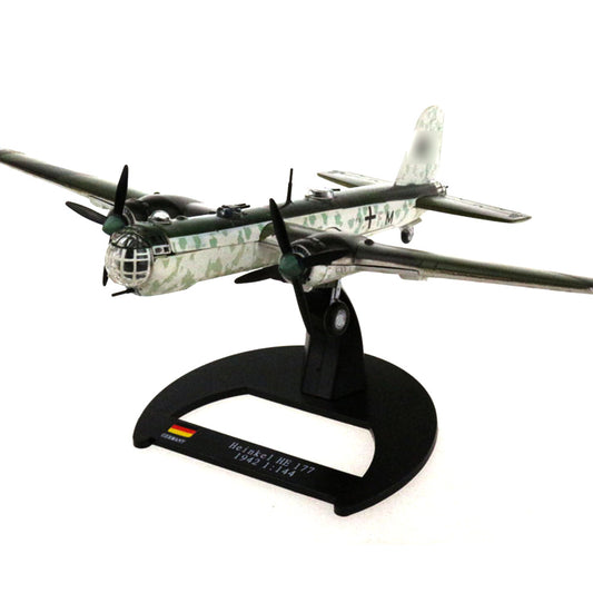 1/144 scale diecast He 177 aircraft model