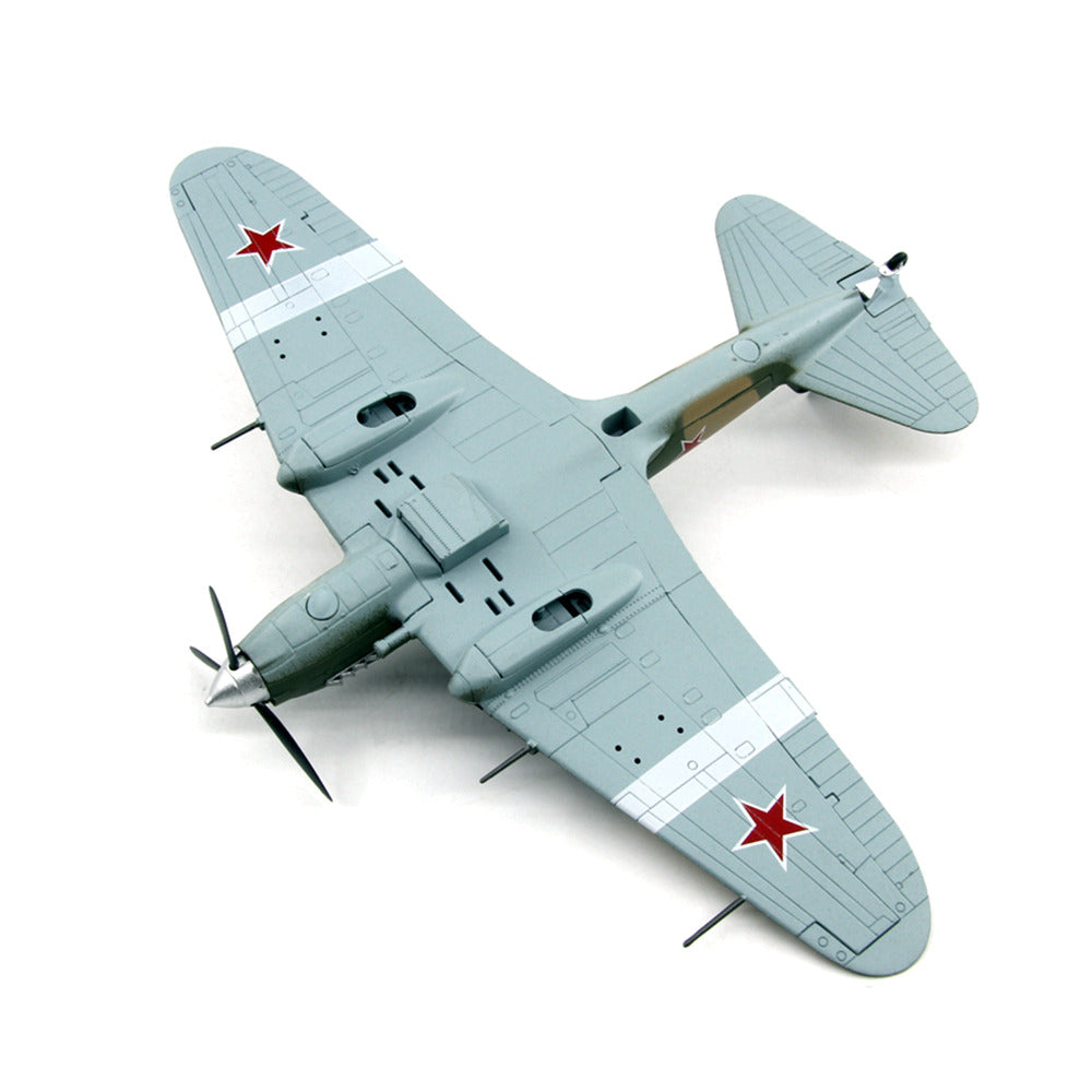 Ilyushin Il-2 Shturmovik Ground-Attack Aircraft 1/72 Scale Diecast Mod ...
