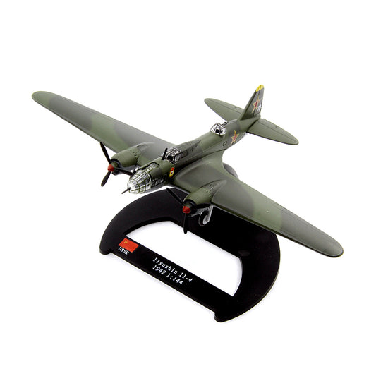 1/144 scale diecast Il-4 aircraft model