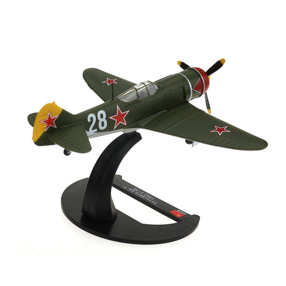 1/72 scale diecast La-7 fighter aircraft model