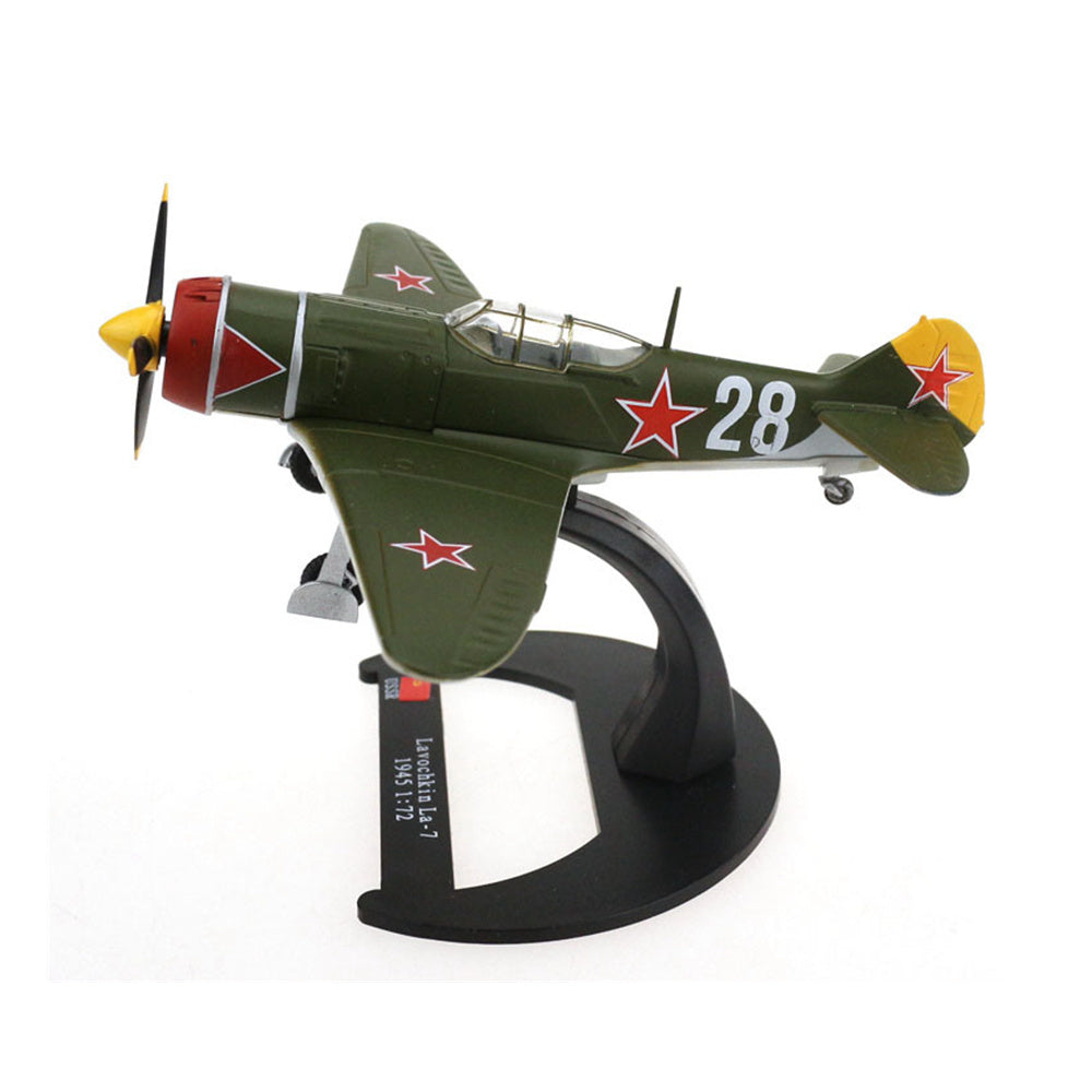 1/72 scale diecast La-7 fighter aircraft model