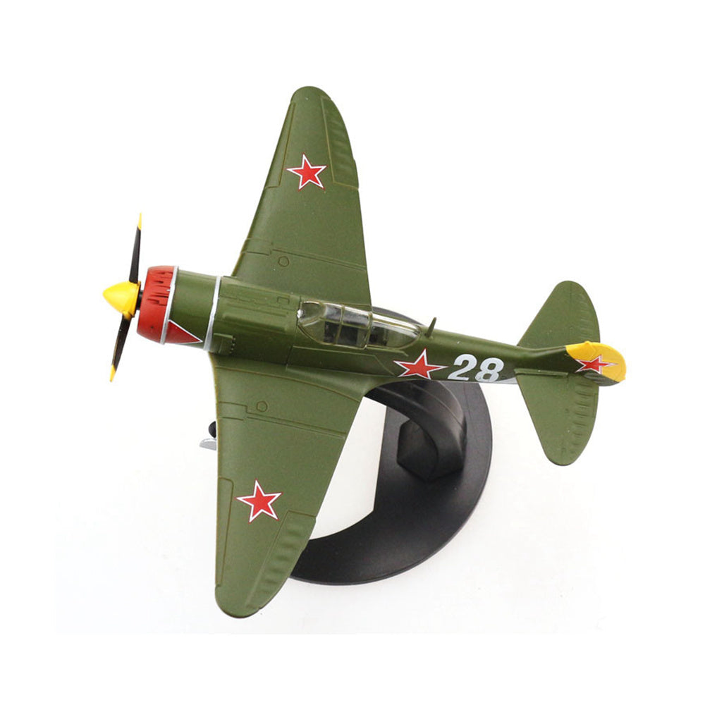 1/72 scale diecast La-7 fighter aircraft model