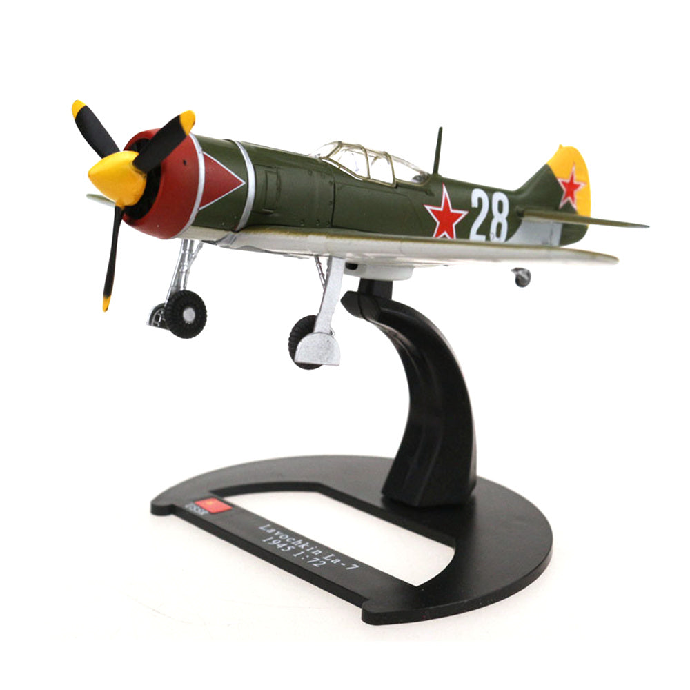 1/72 scale diecast La-7 fighter aircraft model