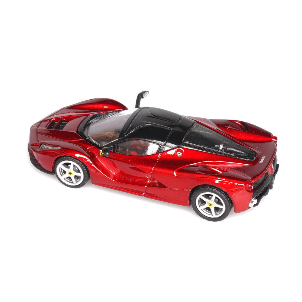 LaFerrari (Metallic Red) 1/64 Scale Diecast Metal Sports Car Collectible Model