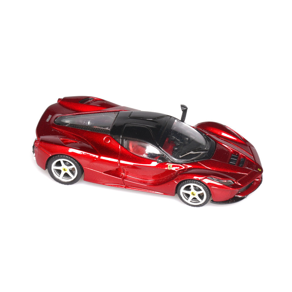 LaFerrari (Metallic Red) 1/64 Scale Diecast Metal Sports Car Collectible Model