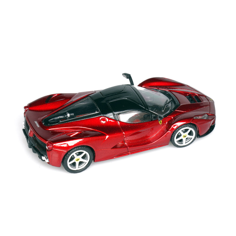 LaFerrari (Metallic Red) 1/64 Scale Diecast Metal Sports Car Collectible Model