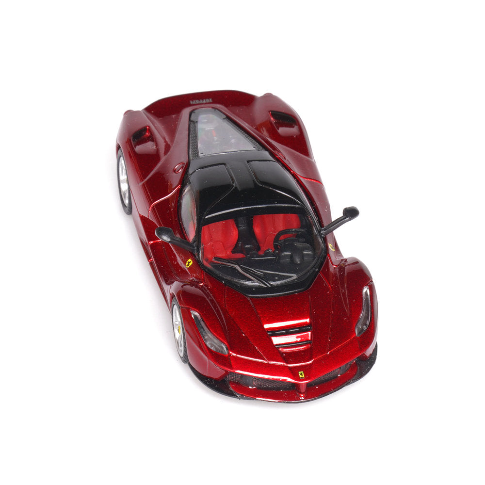 LaFerrari (Metallic Red) 1/64 Scale Diecast Metal Sports Car Collectible Model