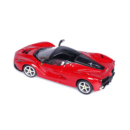 LaFerrari (Red) 1/64 Scale Diecast Metal Sports Car Collectible Model