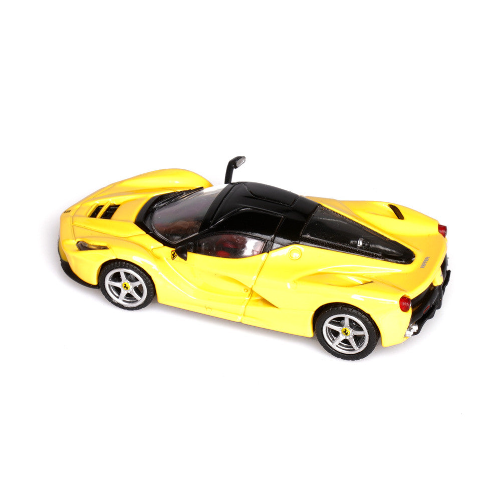 LaFerrari (Yellow) 1/64 Scale Diecast Metal Sports Car Collectible Model