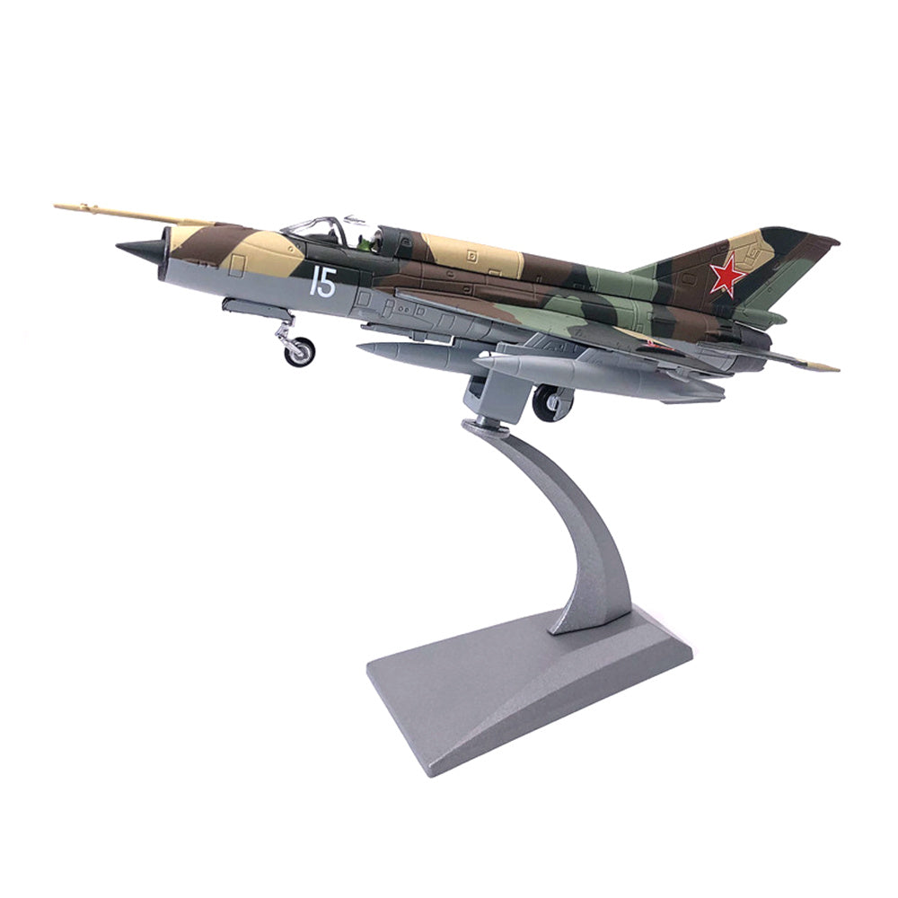 1/72 scale diecast MiG-21 aircraft model