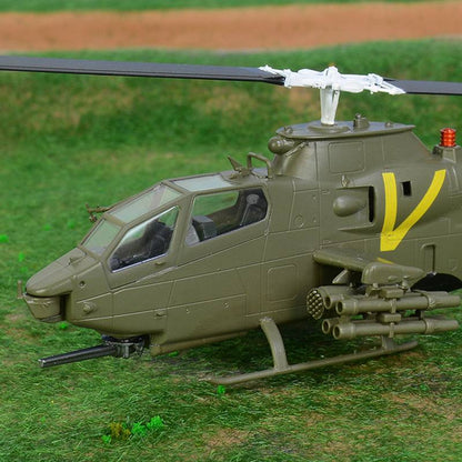 prepainted military helicopter Cobra model