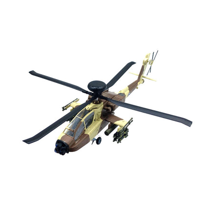 prebuilt 1/72 scale AH-64D Apache Longbow helicopter model 37032