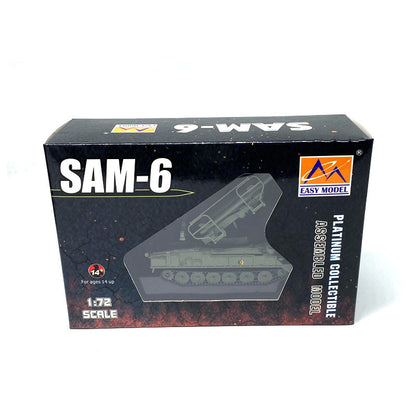 prebuilt 1/72 scale 2K12 SA-6 SAM defense system model 35109