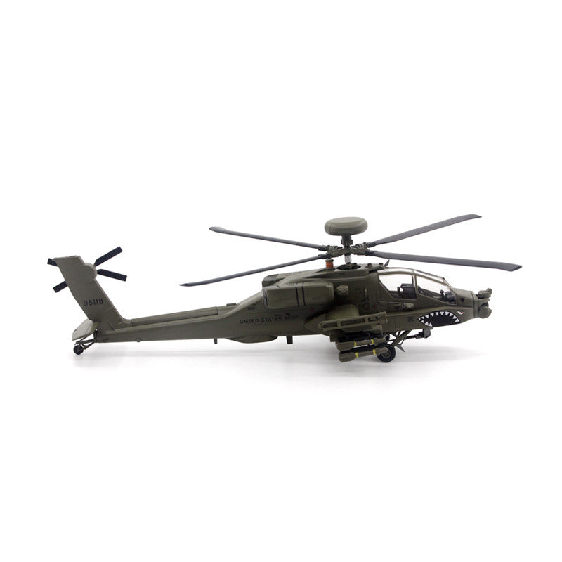 prebuilt 1/72 scale AH-64D Apache Longbow helicopter model 37031