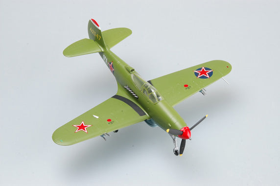 prebuilt 1/72 scale P-39Q Airacobra fighter aircraft model 36322