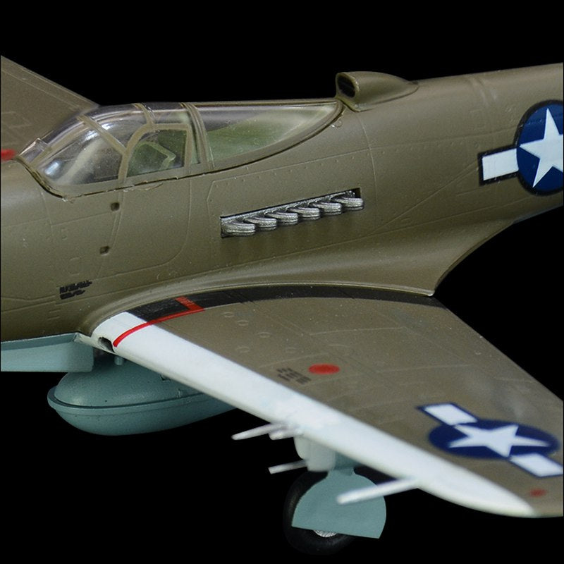 prebuilt 1/72 scale P-39Q fighter aircraft model 36320