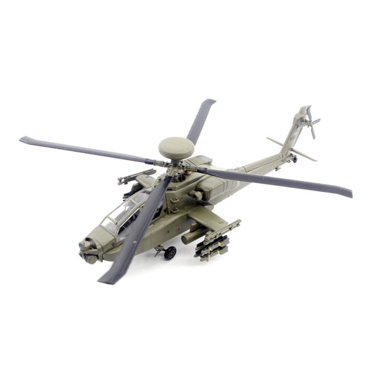 prebuilt 1/72 scale AH-64D Apache Longbow helicopter model 37033