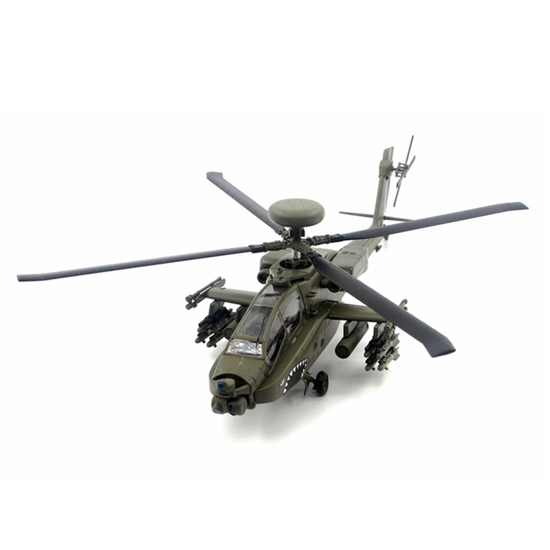 prebuilt 1/72 scale AH-64D Apache Longbow helicopter model 37031