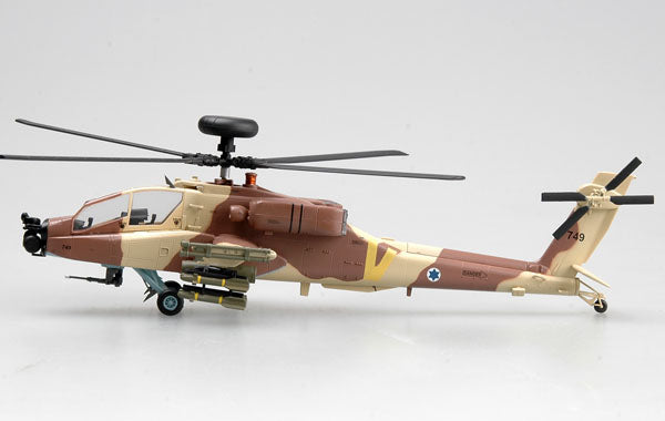 prebuilt 1/72 scale AH-64D Apache Longbow helicopter model 37032