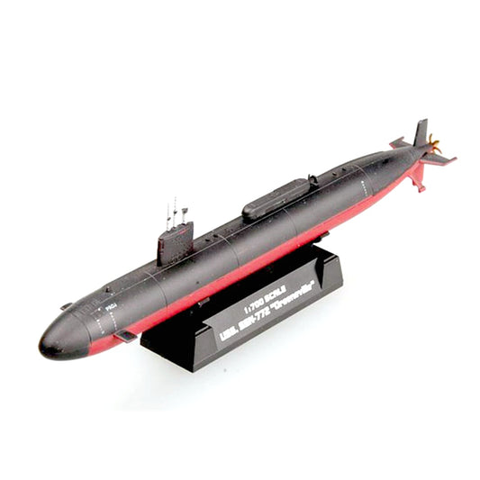 Prebuilt 1/700 Scale USS Greeneville (SSN-772) Attack Submarine Collectible Model