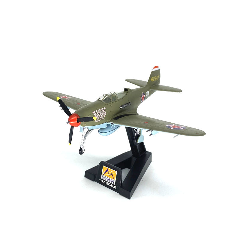 prebuilt 1/72 scale P-39Q Airacobra fighter aircraft model 36322