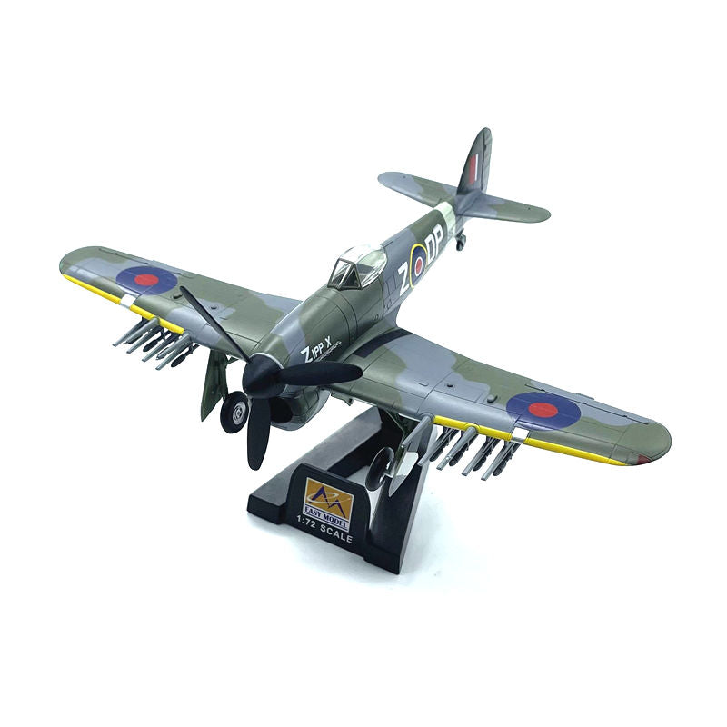 prebuilt 1 72 scale British Hawker Typhoon Mk Ib airplane model 36312