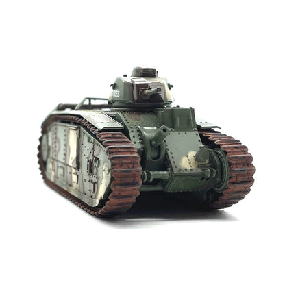 prebuilt 1/72 scale French Char B1 heavy tank model 36160