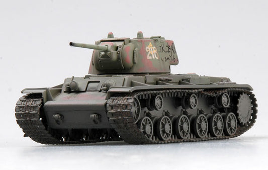 prebuilt 1/72 scale KV-1 tank model 36292