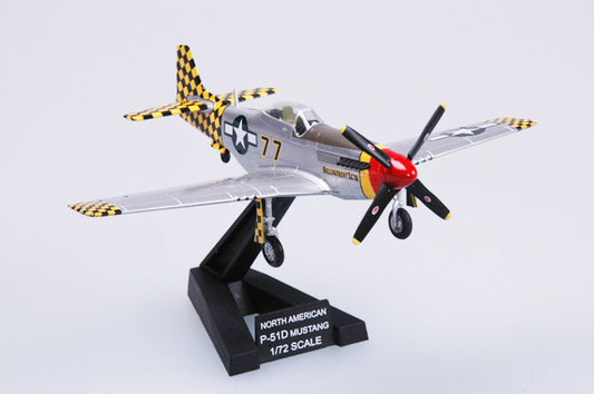 prebuilt 1/72 scale P-51D Mustang model 36303