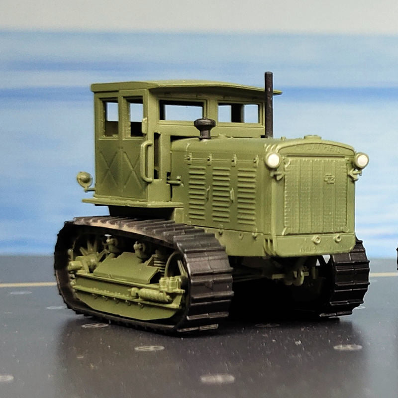 prebuilt 1/72 scale Stalinets S-65 tractor model 35114