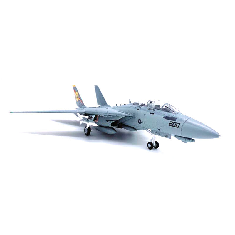 prebuilt 1/72 scale F-14D Tomcat fighter aircraft model 37194