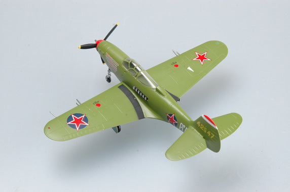 prebuilt 1/72 scale P-39Q Airacobra fighter aircraft model 36322