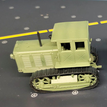 prebuilt 1/72 scale Stalinets S-65 tractor model 35114