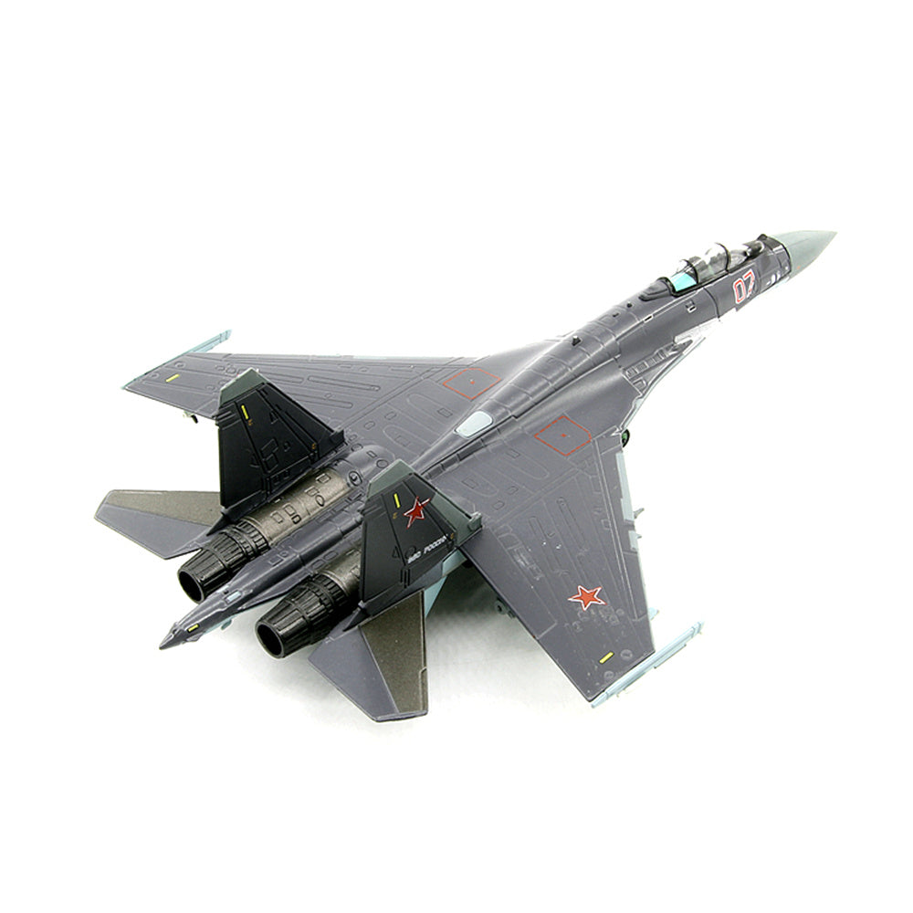 1/100 scale diecast Su-35 aircraft model