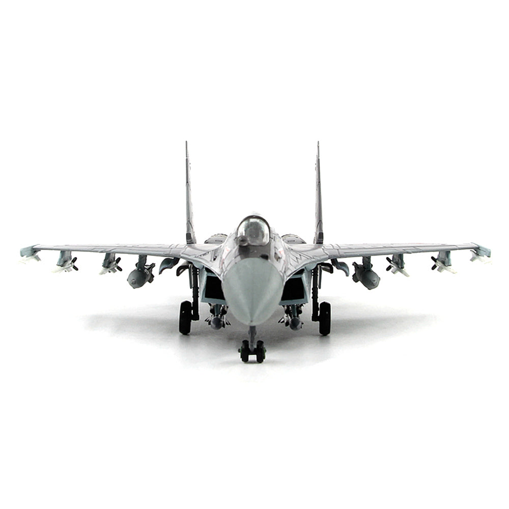 1/100 scale diecast Su-35 aircraft model