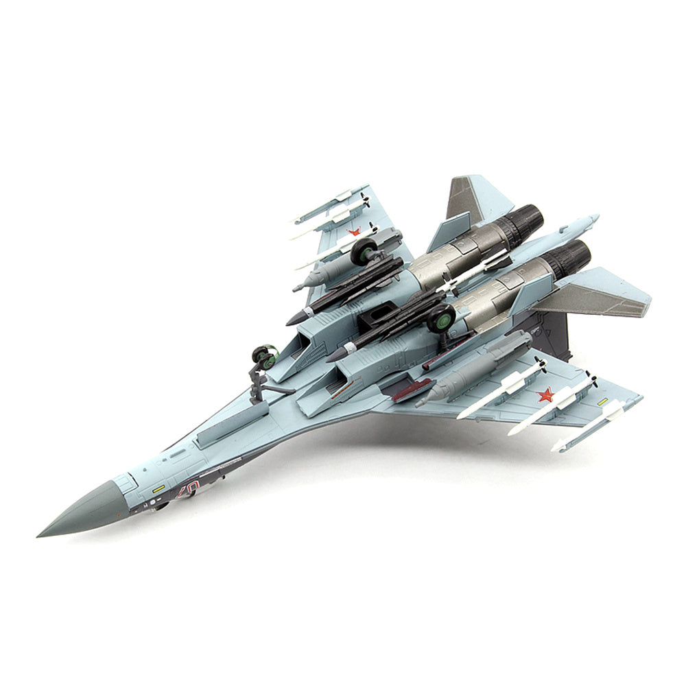 1/100 scale diecast Su-35 aircraft model