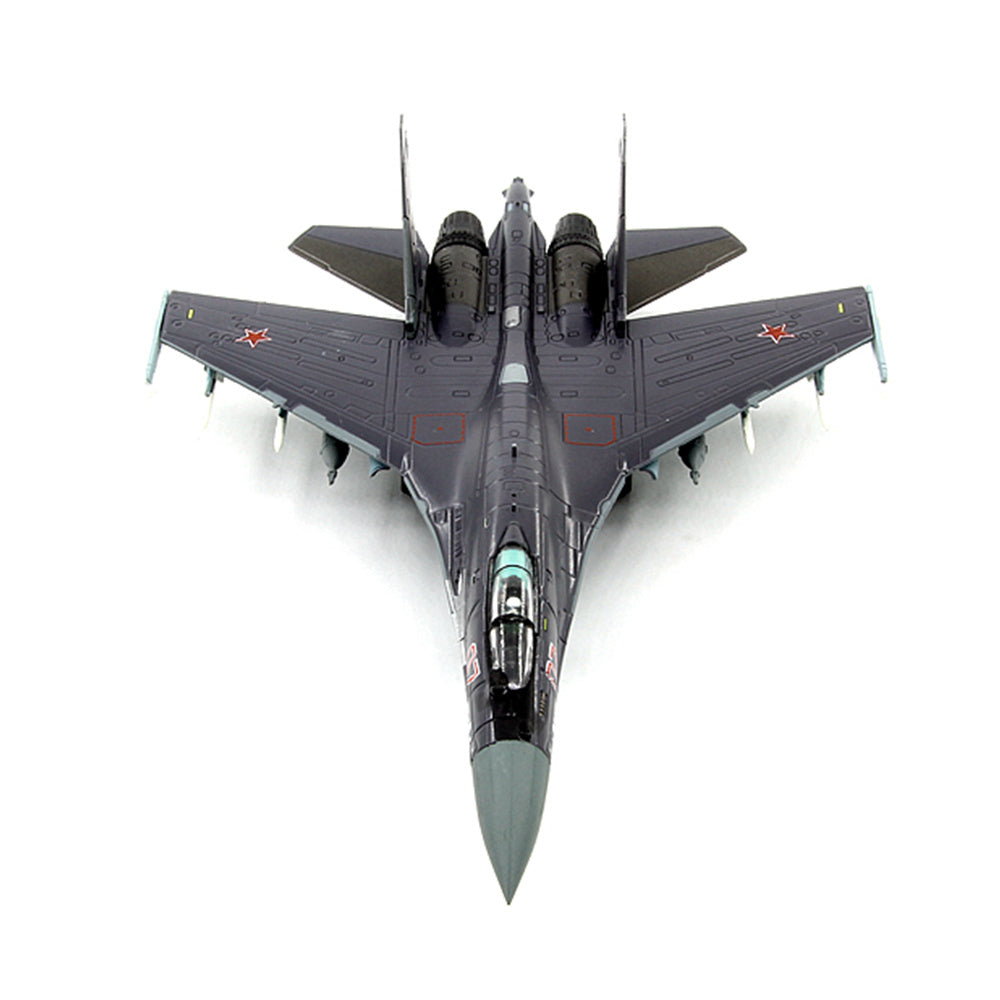 1/100 scale diecast Su-35 aircraft model