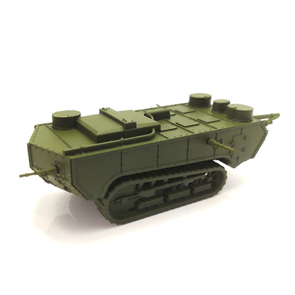 1/100 scale diecast Saint-Chamond tank model