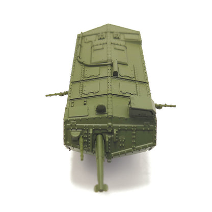 1/100 scale diecast Saint-Chamond French tank model