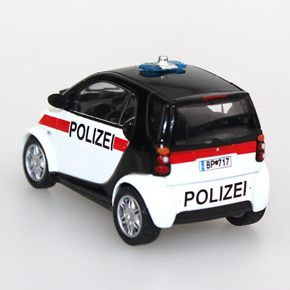 Smart Fortwo City Coupe 1/43 Scale Diecast Metal Vintage Car Collectible Model