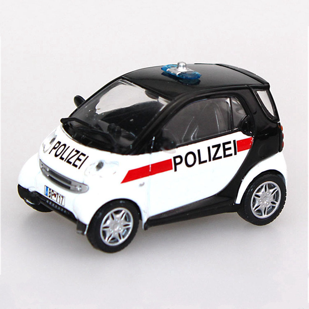 Smart Fortwo City Coupe 1/43 Scale Diecast Metal Vintage Car Collectible Model