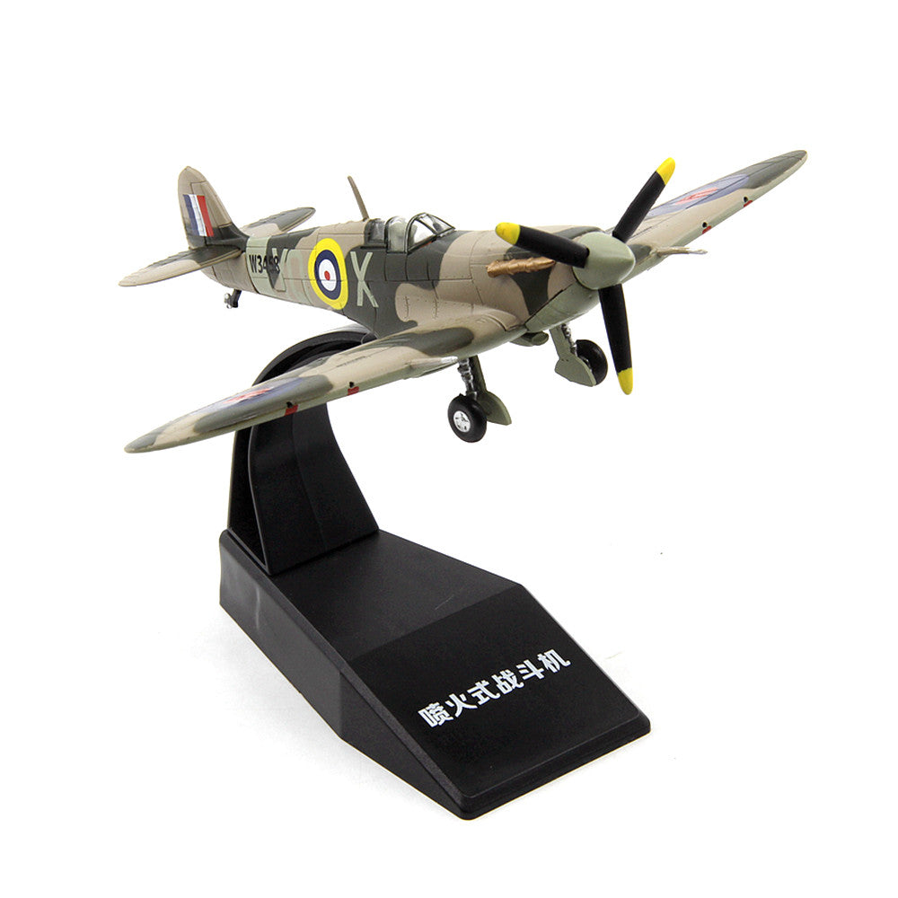 1/72 scale diecast Spitfire aircraft model