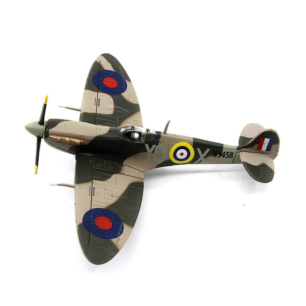 1/72 scale diecast Spitfire aircraft model