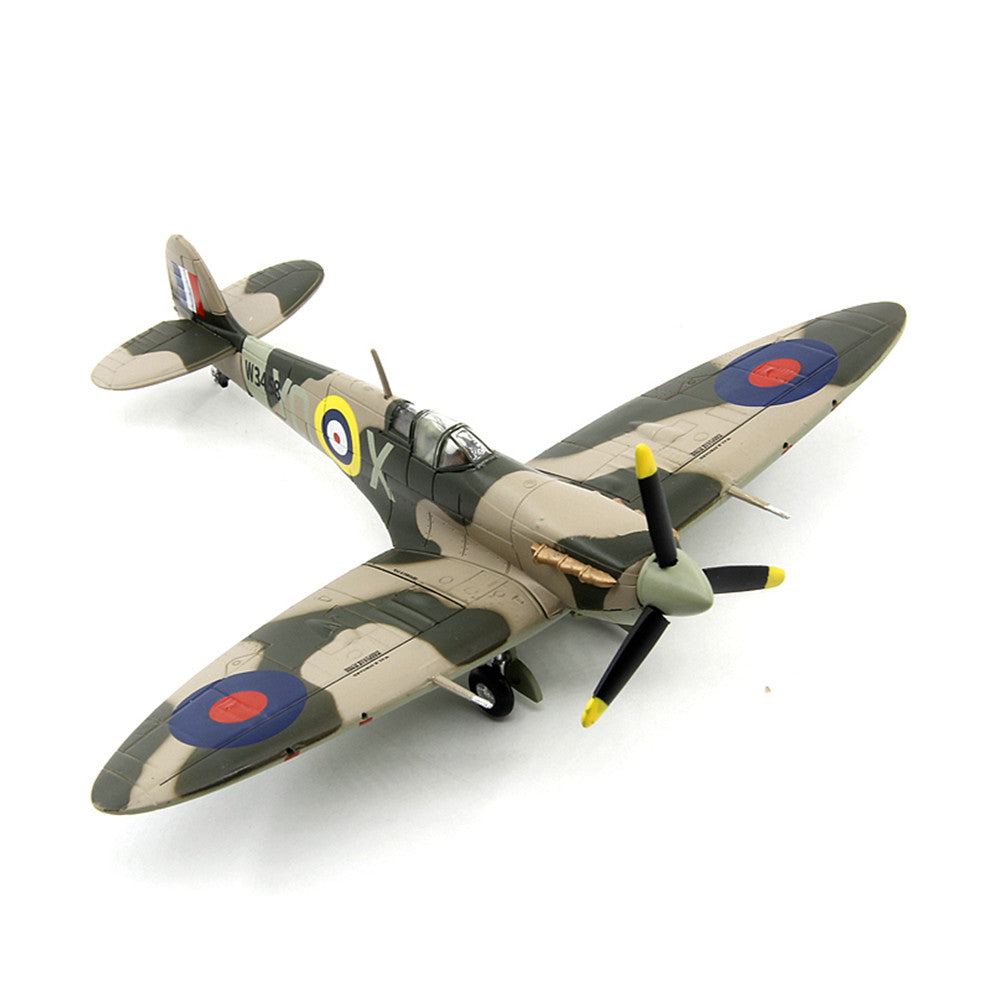 1/72 scale diecast Spitfire aircraft model