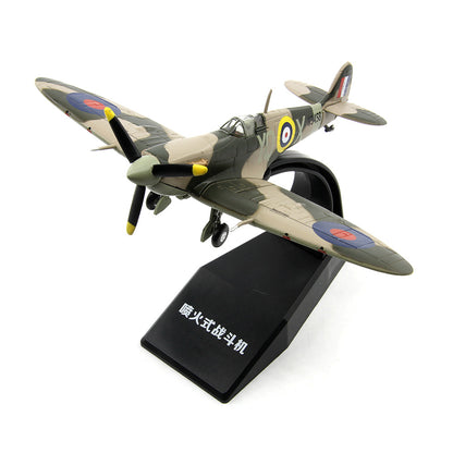 1/72 scale diecast Spitfire aircraft model