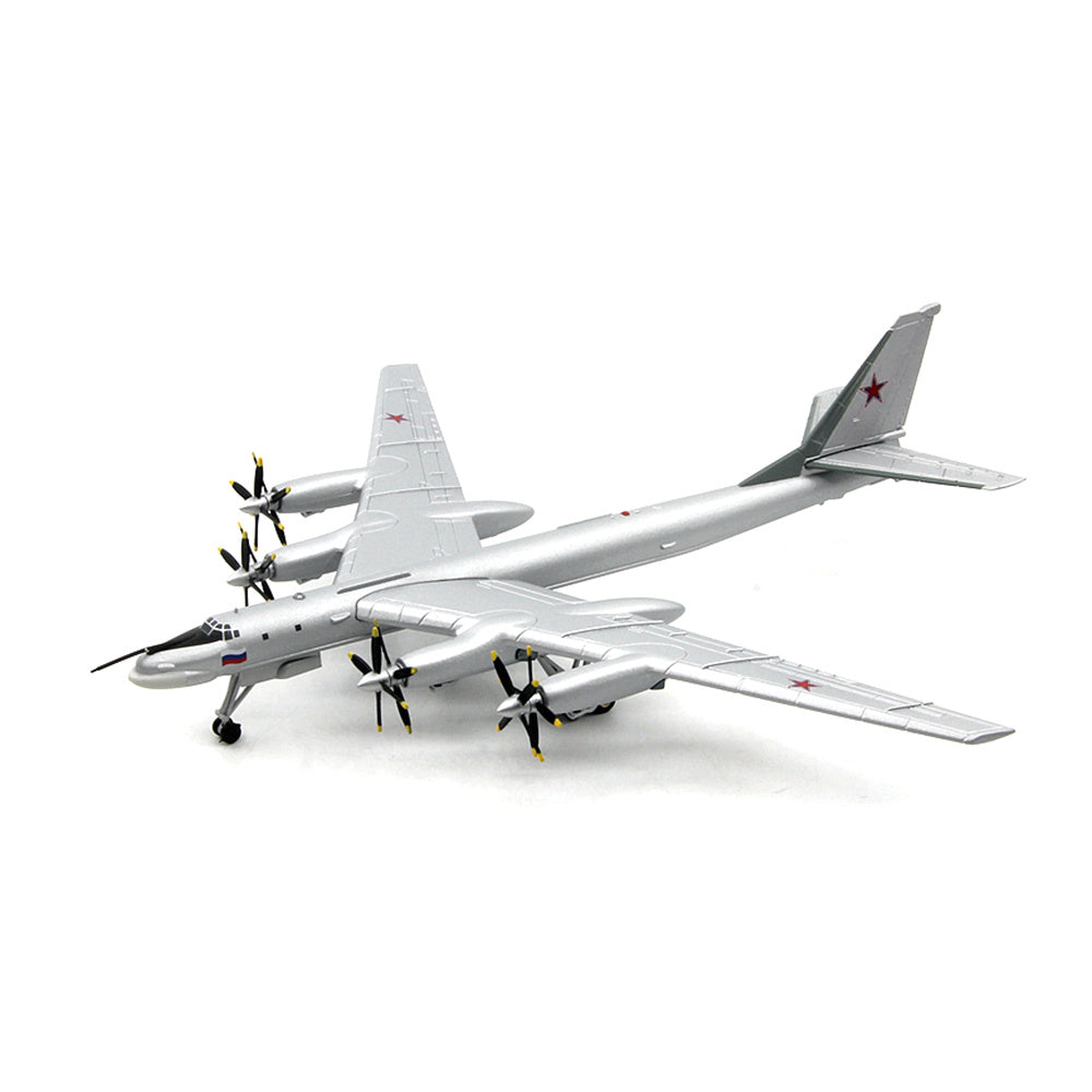 1/200 scale diecast Tu-95 bomber aircraft model